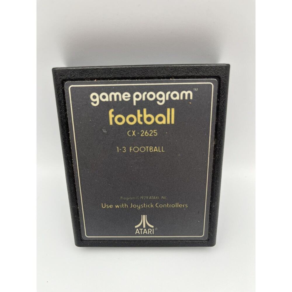 Football (Atari) (Atari 2600) TEXT LABEL GAME CARTRIDGE ONLY ~TESTED~